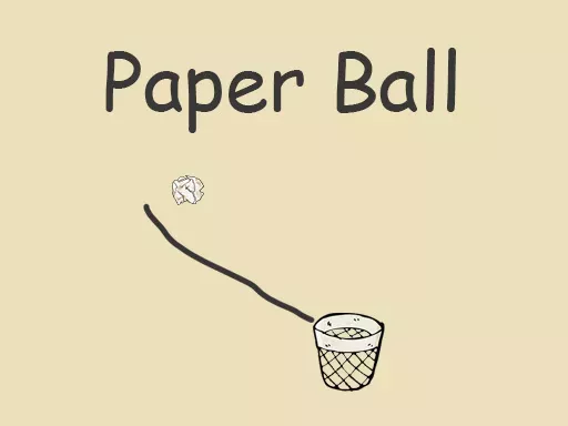 Paper Ball: Draw Paths to the Bin game thumbnail