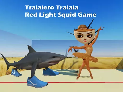 Tralalero Red Light Squid Game Run game thumbnail