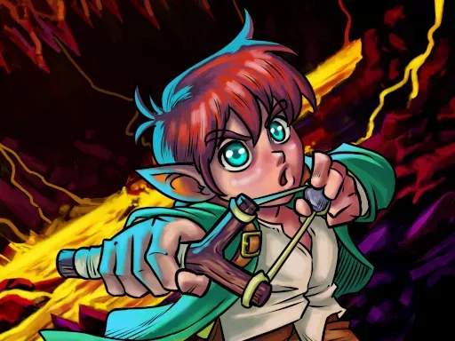 Aidan in Danger: Elf Platform Adventure game thumbnail